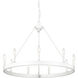 Alastair 9 Light 32 inch Matte White Chandelier Ceiling Light